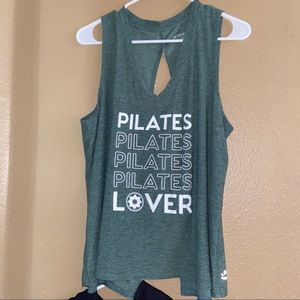 Beyond yoga split back top